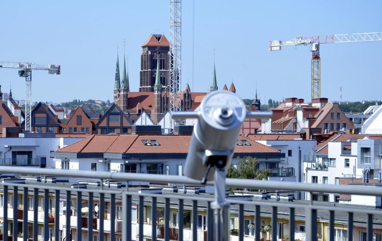 Roof Terrace Old Town Apartments With Private Parking Danzig Exterior foto