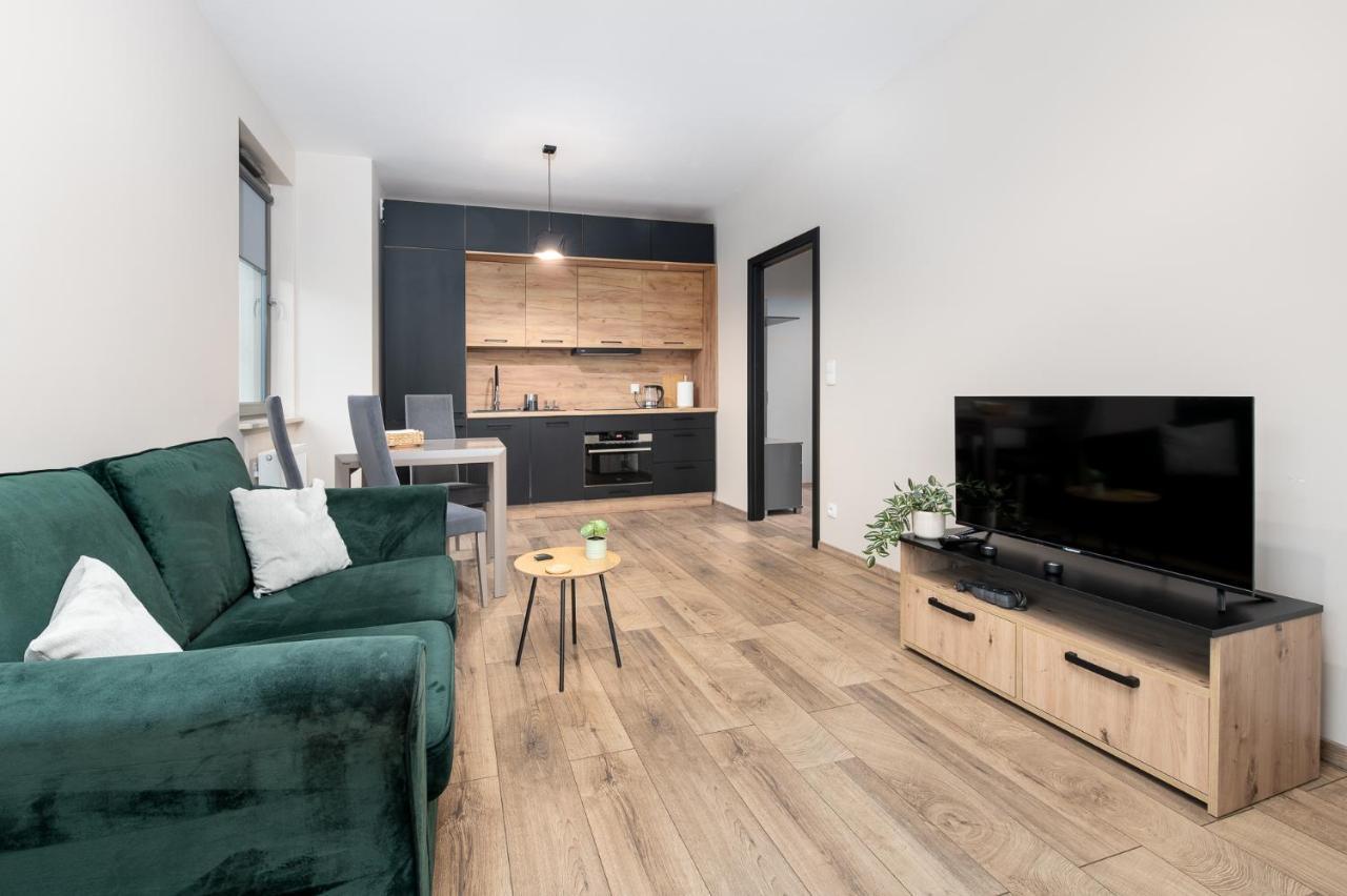 Roof Terrace Old Town Apartments With Private Parking Danzig Exterior foto