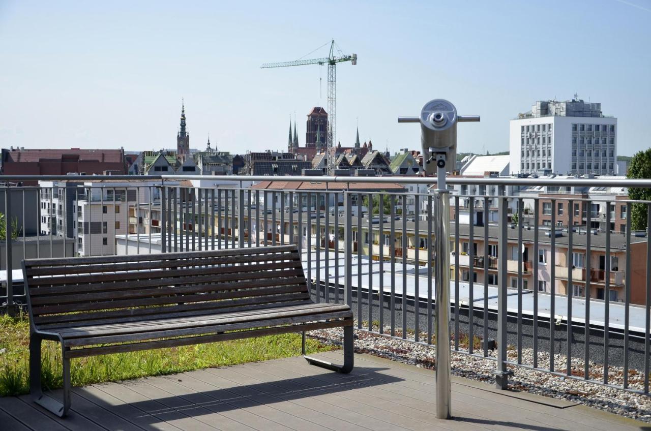 Roof Terrace Old Town Apartments With Private Parking Danzig Exterior foto